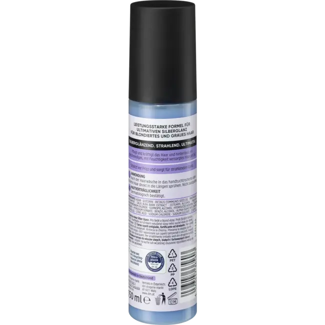 Balea Professional All In One Anti-Geel Spray Zilverglans 150 ml