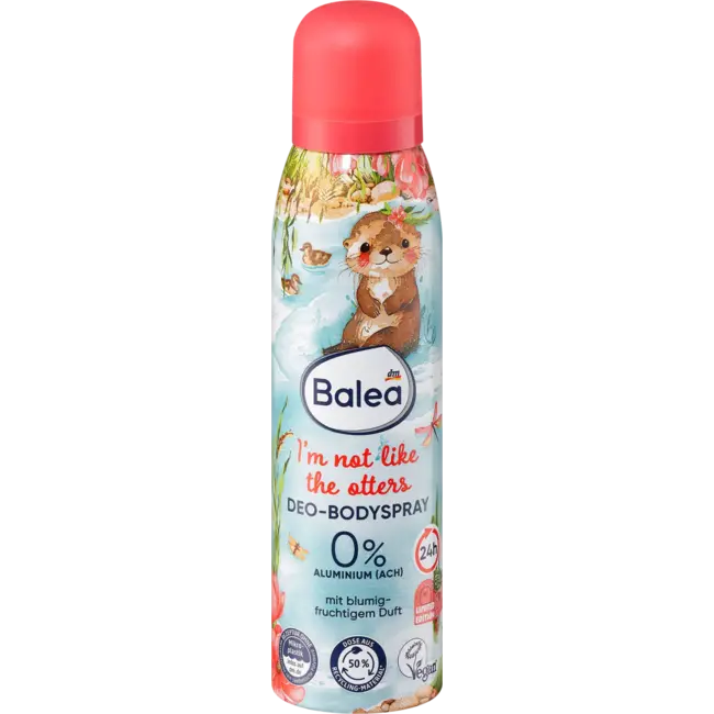 Balea Deo Bodyspray Ik Ben Niet Zoals De Otters 150 ml