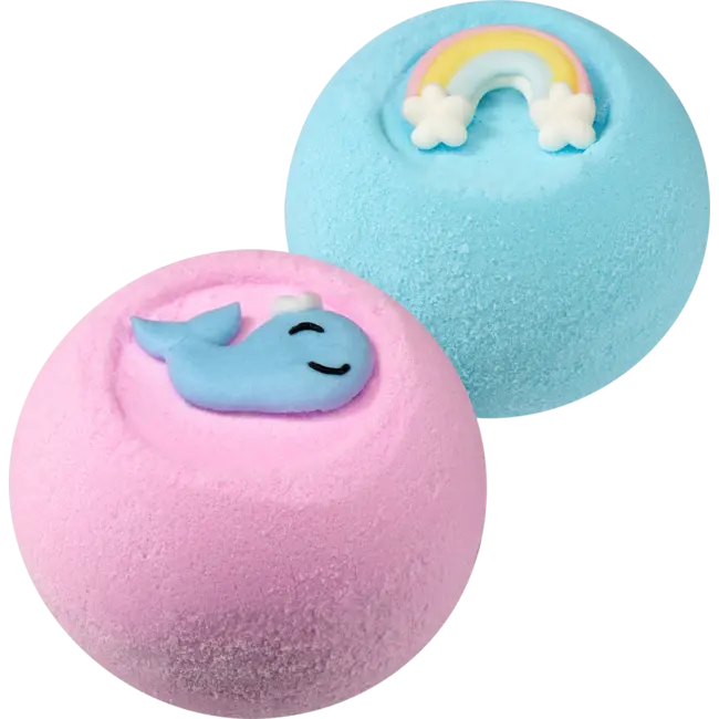 Balea Badballen Walvis/regenboog 170 g