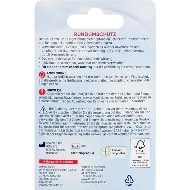 Balea Gel Teen- & Vingerbescherming 2 St