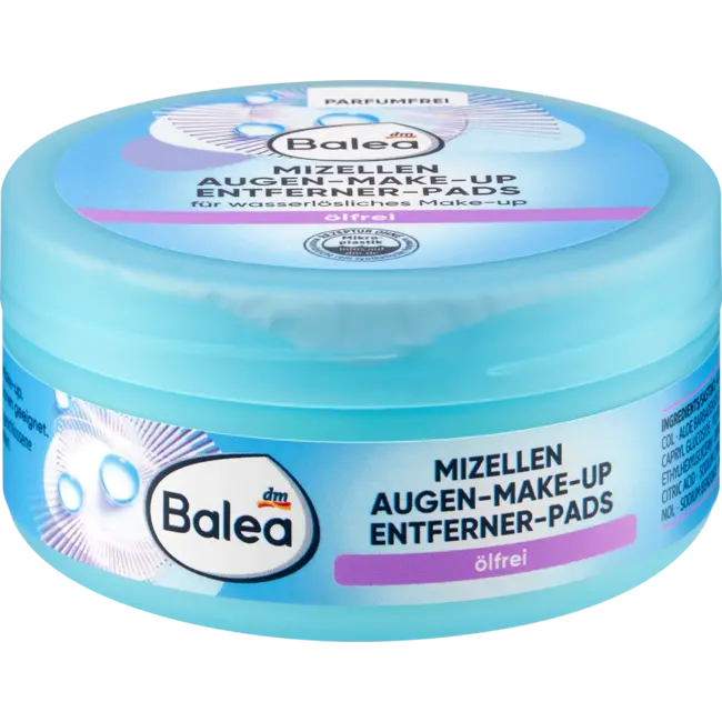 Balea Micellaire Oogmake-up Remover Pads Olievrij 50 St