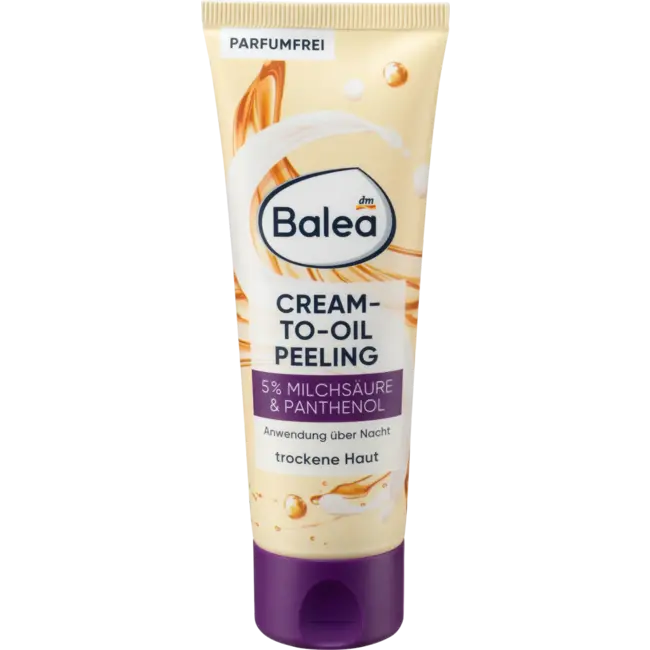 Balea Peeling Cream-to-oil Overnight 75 ml