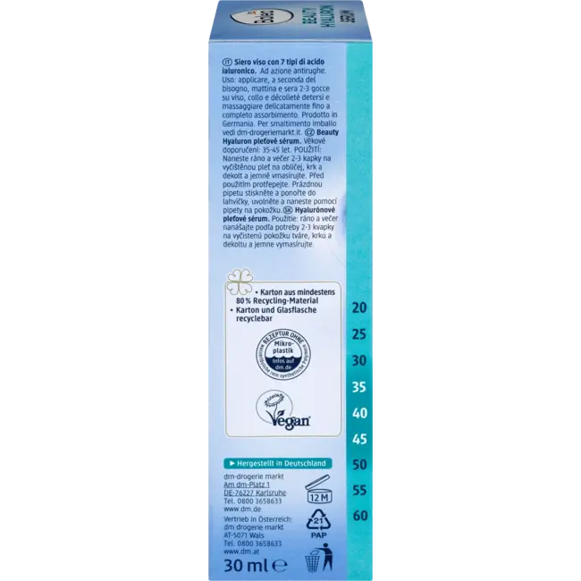 Balea Serum Beauty Hyaluron 7-fach 30 ml