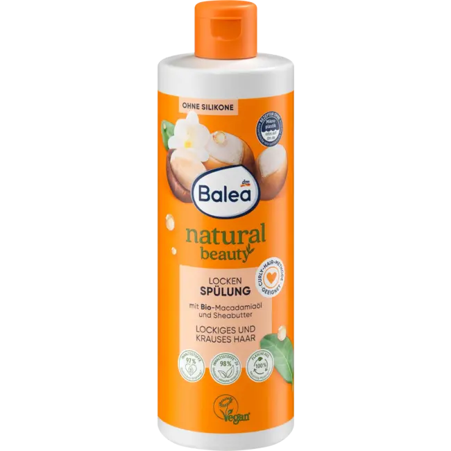 Balea Natural Beauty Conditioner Krullen 350 ml