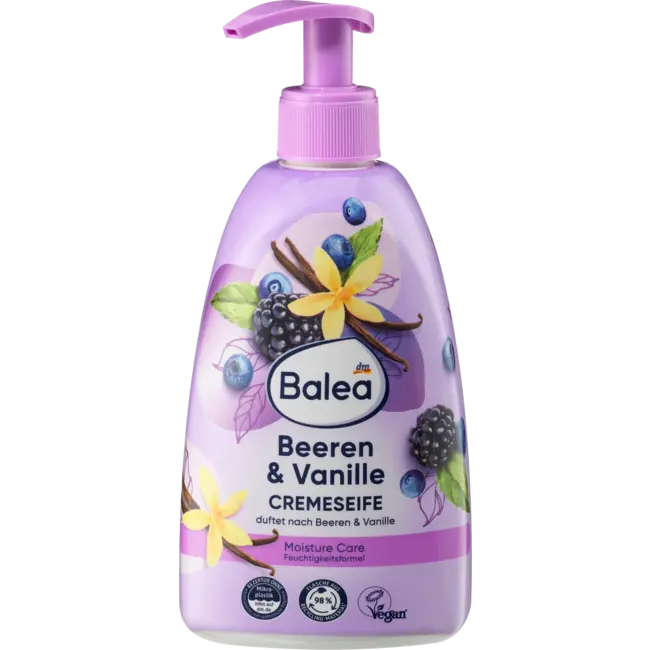 Balea Crèmezeep bessen & vanille 500 ml