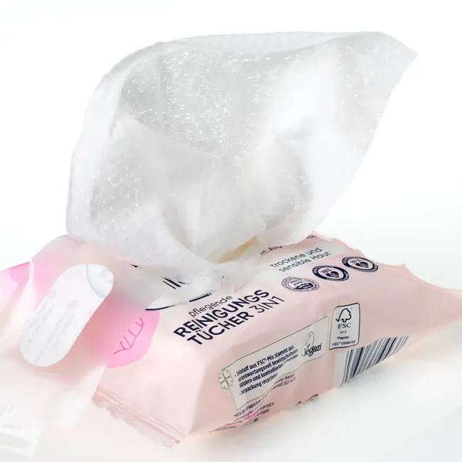 Balea Make-updoekjes Verzorgend 3in1 25 St