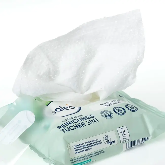 Balea Make-updoekjes 3in1 Verfrissend 25 St