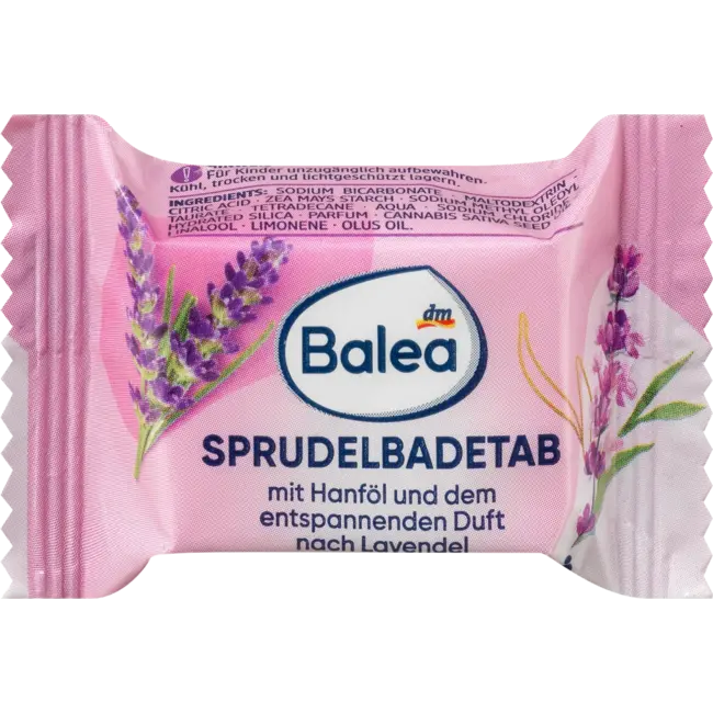 Balea Sprankelende Badtabs Wellness 3-voudig 1 St