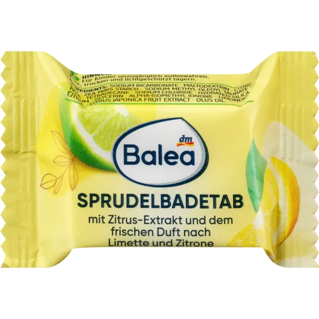 Balea Sprankelende Badtabs Wellness 3-voudig 1 St