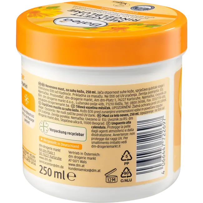 Balea Melkvet Goudsbloem 250 ml