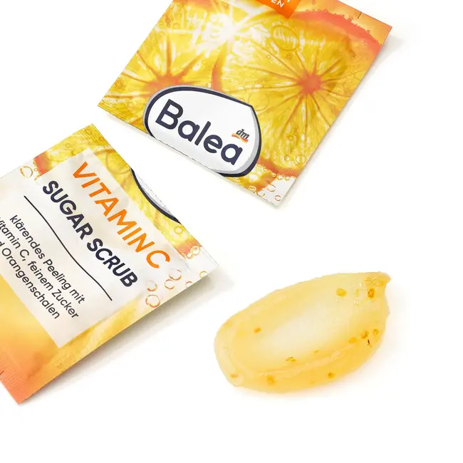 Balea Peeling Vitamine C Suikerscrub 2x8ml 16 ml