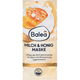 Balea Balea Gezichtsmasker Melk & Honing