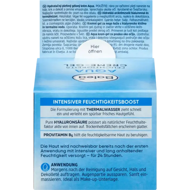 Balea Gezichtscrème Gel Aqua 50 ml
