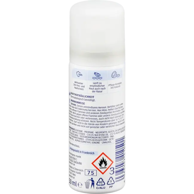 Balea Deospray Sensitive Travelsize 50 ml