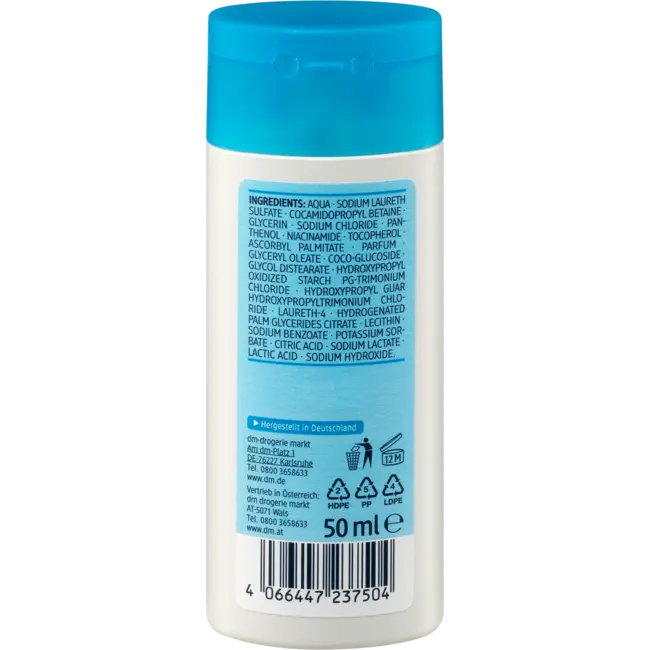 Balea Shampoo Hydraterend Travelsize 50 ml