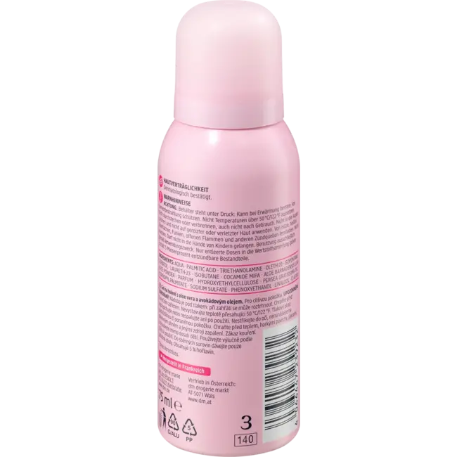 Balea Scheergel Aloë Vera Travelsize 75 ml