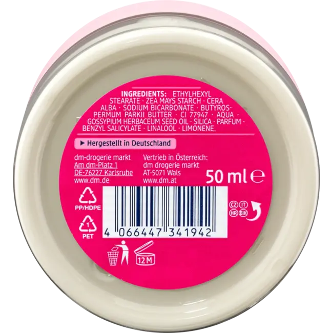 Balea Deodorantcrème met zuiveringszout 50 ml