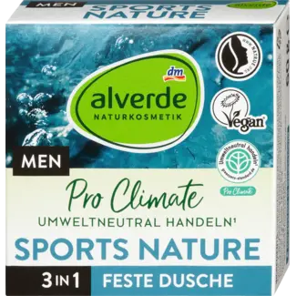 Alverde Men alverde MEN Vaste Douche 3in1 Sport Nature