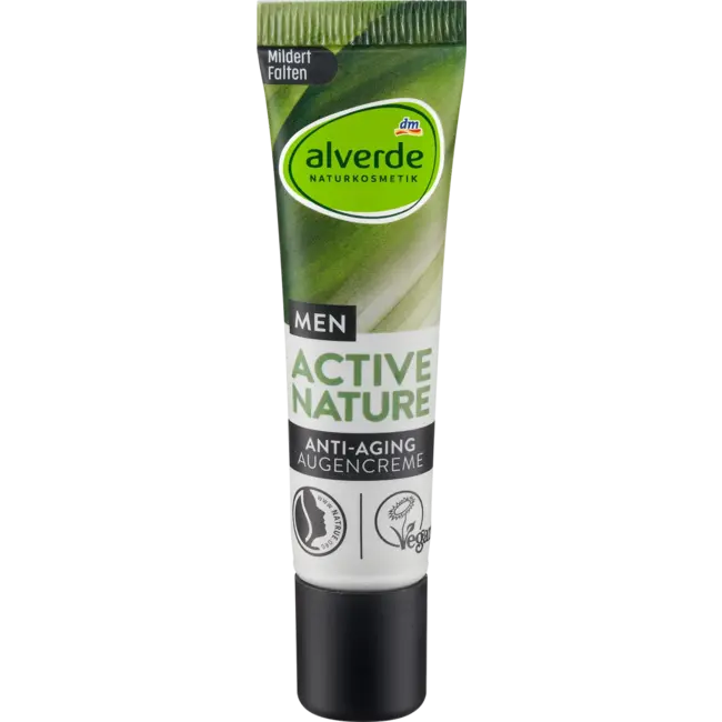 alverde MEN Active Nature Oogcrème Anti-aging 15 ml