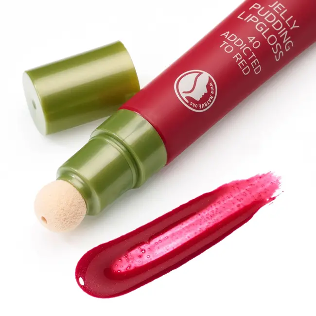 alverde NATURKOSMETIK Lipgloss Jelly Pudding 40 Addicted To Red 10 ml