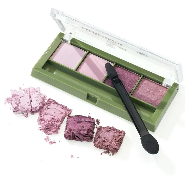 alverde NATURKOSMETIK Oogschaduw Palette Quattro 98 Lavender Dream 4.4 g