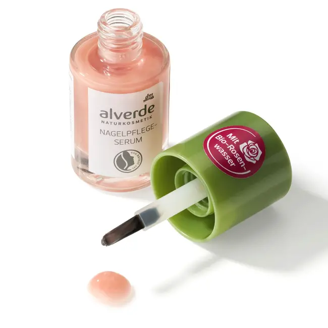 alverde NATURKOSMETIK Nagelserum Met Biologisch Rozenwater 10 ml
