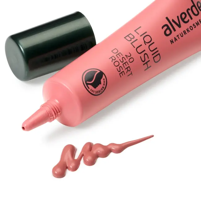 alverde NATURKOSMETIK Liquid Blush 20 Desert Rose 15 ml