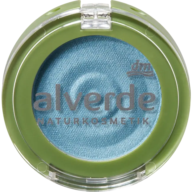 alverde NATURKOSMETIK Oogschaduw Mono 12 Aquatic Blue 3.1 g