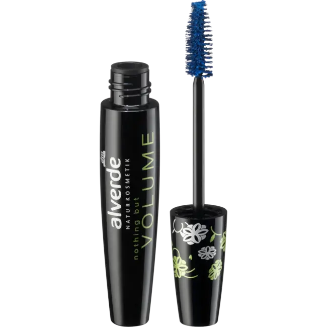 alverde NATURKOSMETIK Mascara Nothing But Volume 030 Blauw 12 ml