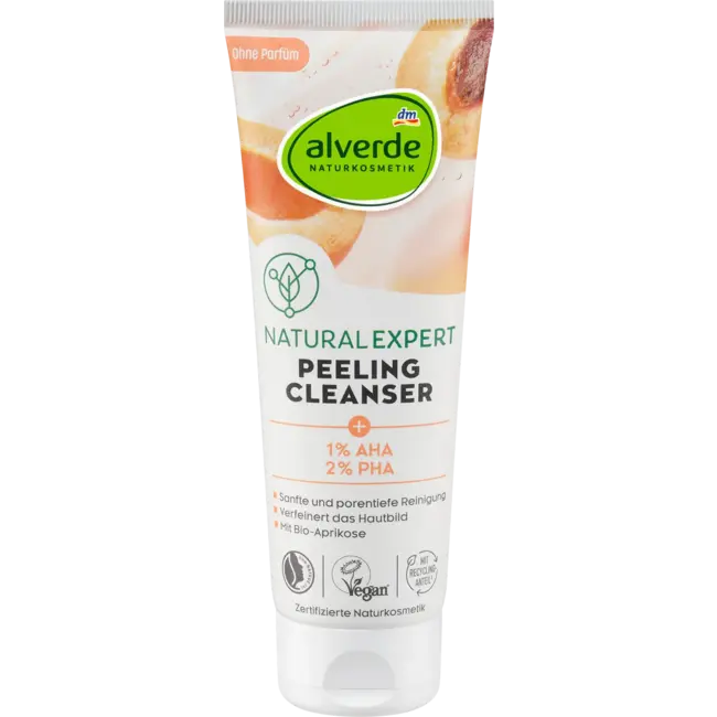 alverde NATURKOSMETIK Natuurlijke Expert Peeling Cleanser 125 ml