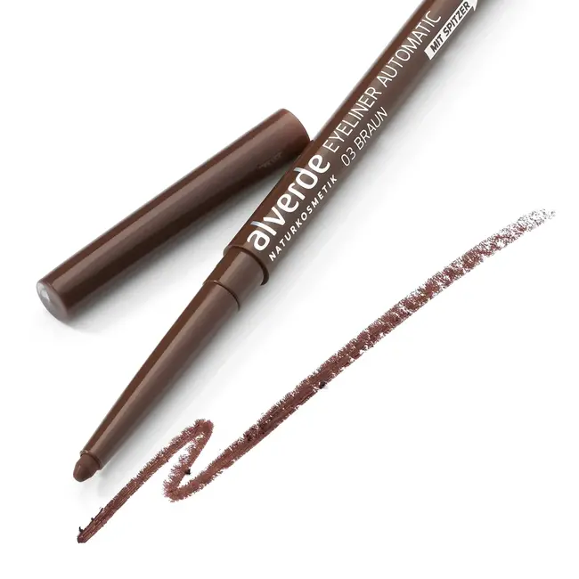 alverde NATURKOSMETIK Eyeliner Automatic 03 Brown 0.3 g