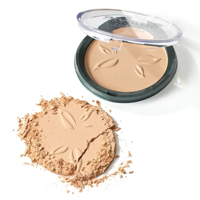 alverde NATURKOSMETIK Powder Foundation 10 Soft Ivory, LSF 6 10 g