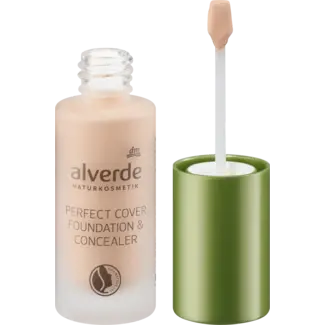ALVERDE NATURKOSMETIK alverde NATURKOSMETIK Foundation & Concealer Perfect Cover 20 Amandel