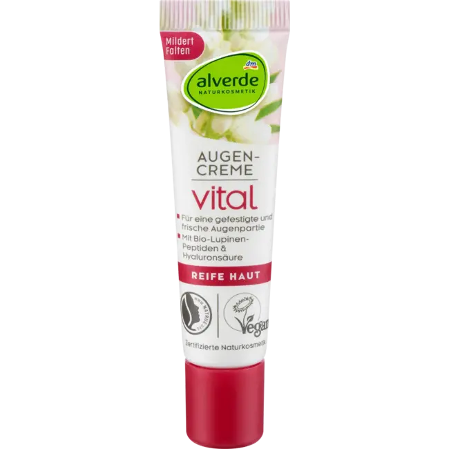 alverde NATURKOSMETIK Vital Oogcrème 15 ml