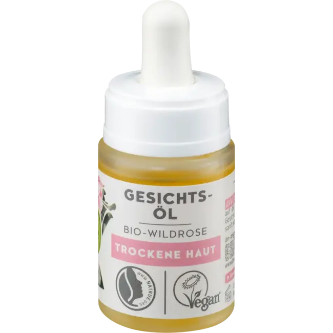 alverde NATURKOSMETIK Wilde Roos Gezichtsolie 15 ml