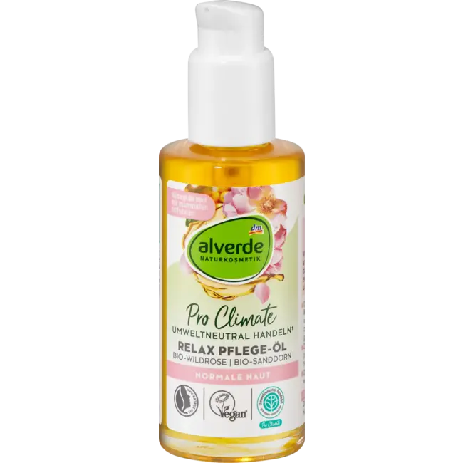 alverde NATURKOSMETIK Relax Verzorgingsolie Wilde Roos 100 ml