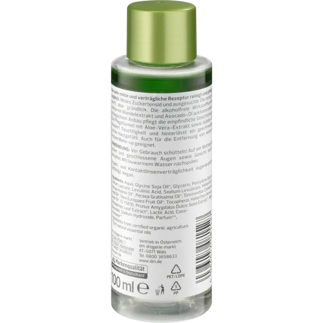 alverde NATURKOSMETIK Make-up Remover 2-fasen 100 ml