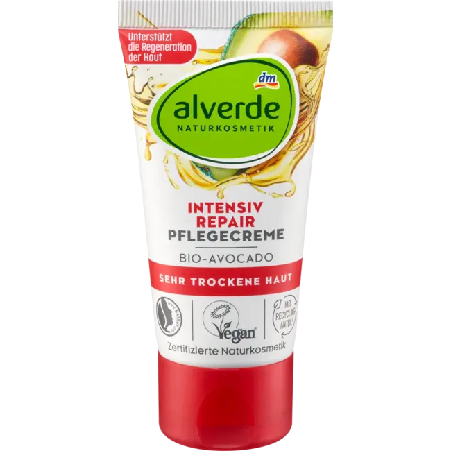 alverde NATURKOSMETIK Gezichtscrème Intensief Repair 50 ml