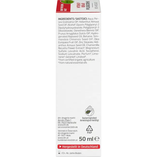 alverde NATURKOSMETIK Gezichtscrème Intensief Repair 50 ml