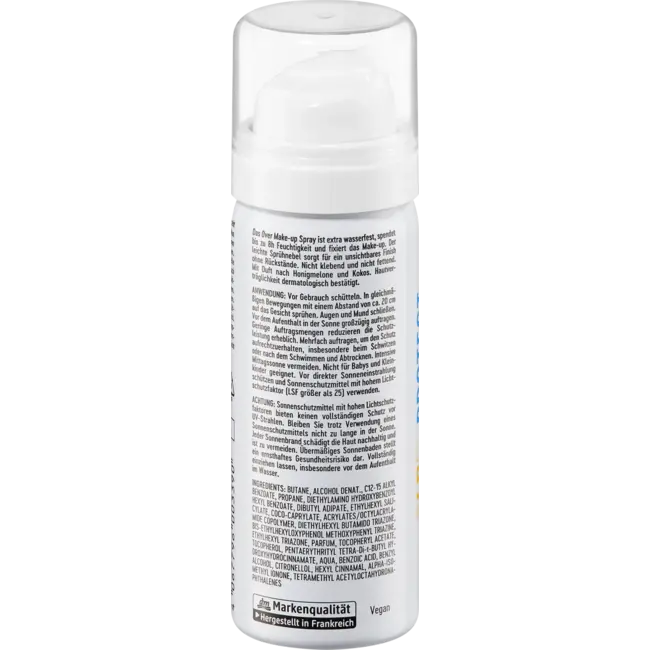 trend !t up Zonwerende Spray Protect & Set Over Make-up Spray 50 ml