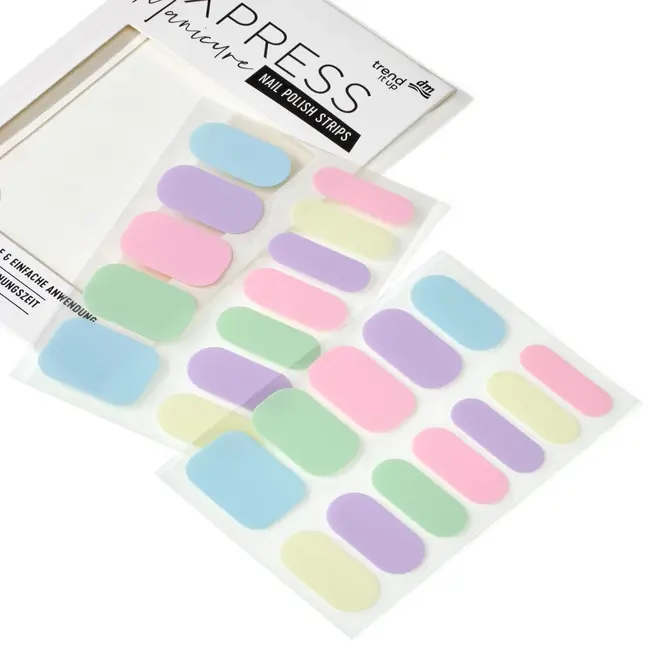 trend !t up Nagelfolien XPRESS Manicure 022 Pastel Squads 24 St