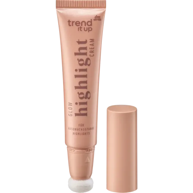 trend !t up Highlighter Cream Glow 110 Pearly Gold 12 ml