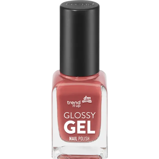 trend !t up Nagellak Glossy Gel 240 Rood Bruin 11 ml