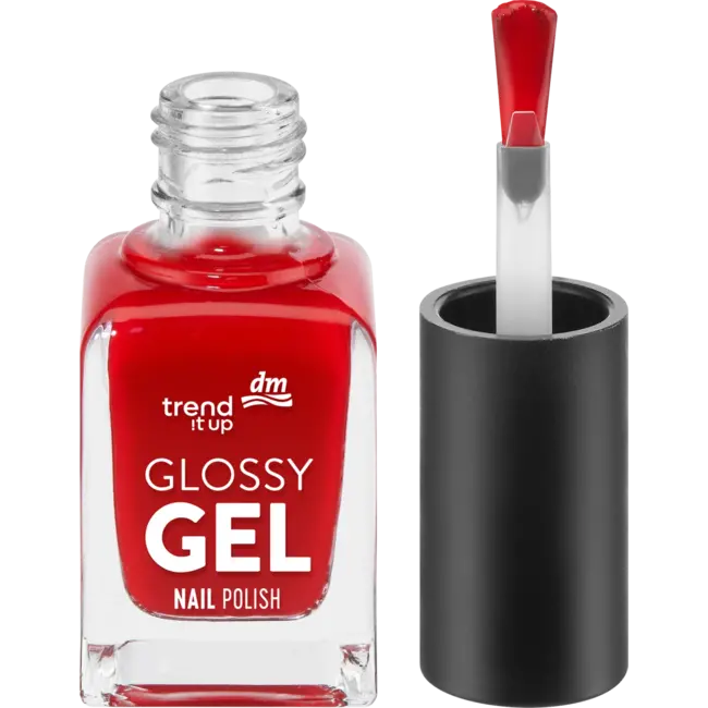 trend !t up Nagellak Glossy Gel 130 Donkerrood 11 ml