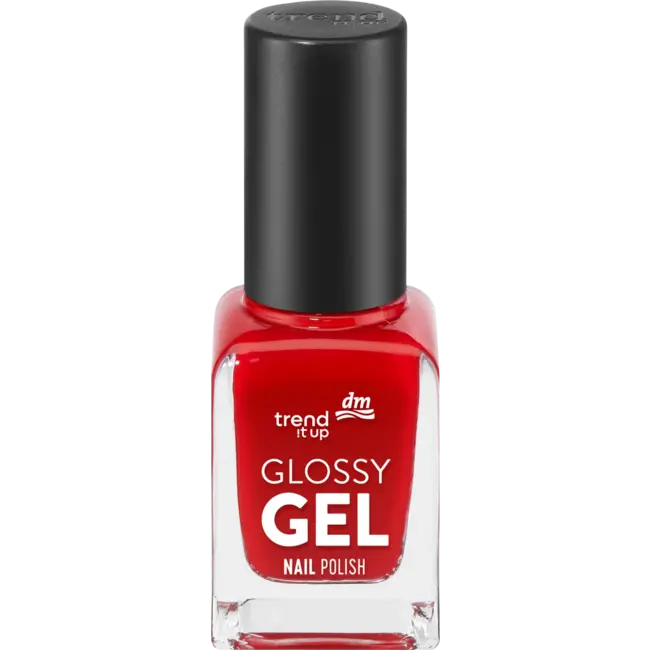 trend !t up Nagellak Glossy Gel 130 Donkerrood 11 ml