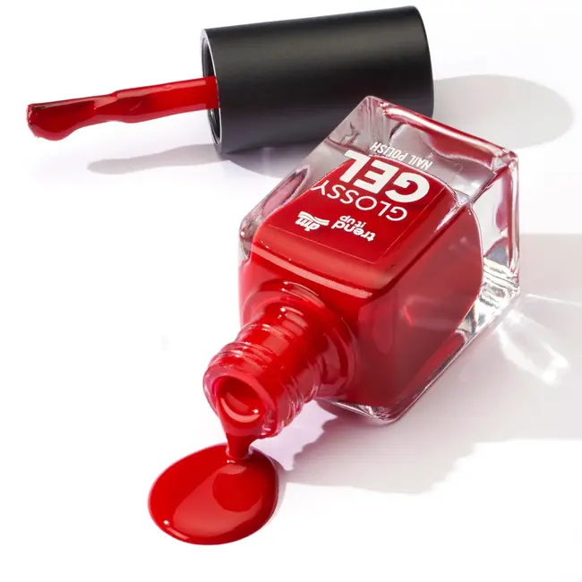 trend !t up Nagellak Glossy Gel 130 Donkerrood 11 ml
