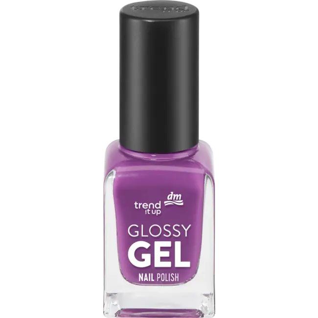 trend !t up Nagellak Glanzende Gel 160 Donker Pruim Paars 11 ml