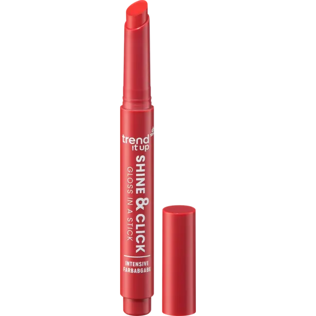 trend !t up Lippenstift Shine & Click 040 Robijnroze 1.8 g