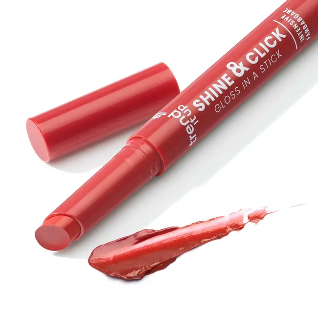 trend !t up Lippenstift Shine & Click 040 Robijnroze 1.8 g