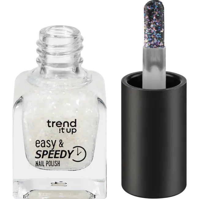 trend !t up Nagellak Easy & Speedy 470 Transparant Met Duochrome Glitter 6 ml